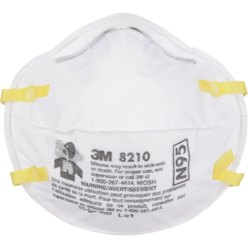 8210 Particulate Respirators, N95, NIOSH Certified Pryde Industrial Inc.