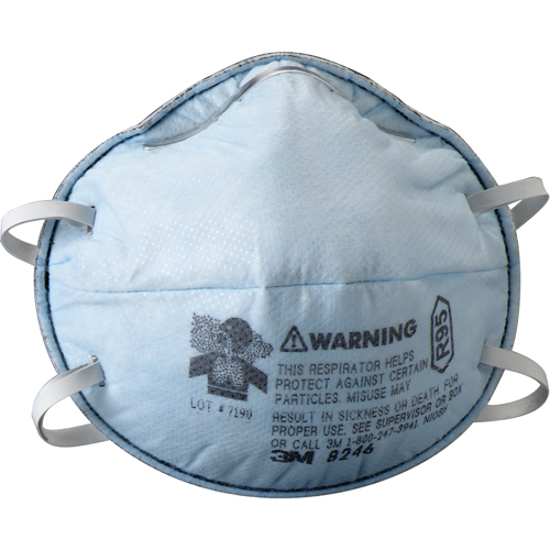 8246 Particulate Respirators, R95, NIOSH Certified Pryde Industrial Inc.