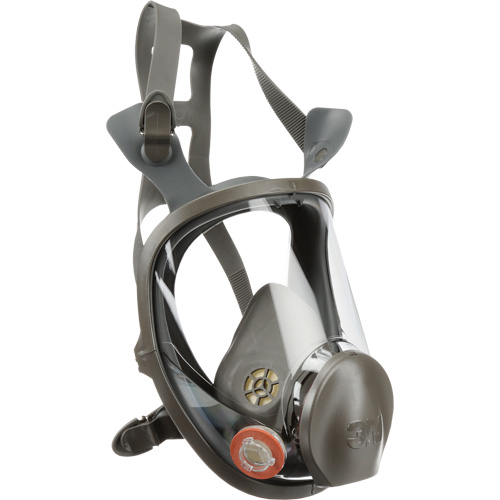 Respirateur r&eacute;utilisable &agrave; masque complet s&eacute;rie 6000, &eacute;lastom&egrave;re/Silicone/Thermoplastique, Grand Pryde Industrial Inc.