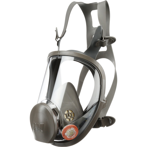 Respirateur r&eacute;utilisable &agrave; masque complet s&eacute;rie 6000, &eacute;lastom&egrave;re/Silicone/Thermoplastique, Grand Pryde Industrial Inc.