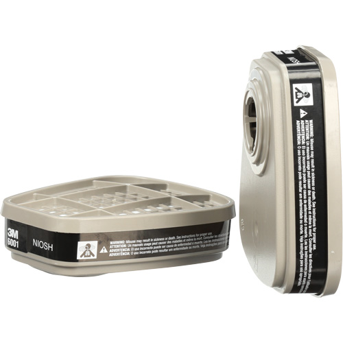 Cartouches pour respirateur s&eacute;rie 6000, Cartouche gaz/vapeur, Vapeur organique Pryde Industrial Inc.