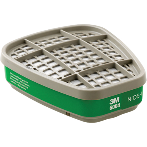 Cartouches pour respirateur s&eacute;rie 6000, Cartouche gaz/vapeur, Ammoniac/M&eacute;thylamine Pryde Industrial Inc.