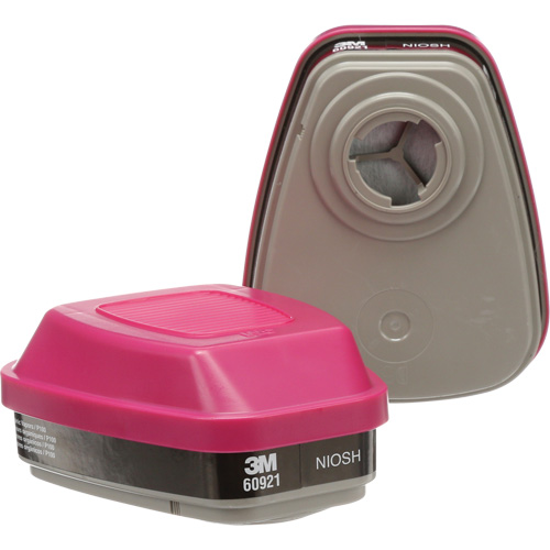 6000 Series Respirator Cartridges, Gas/Vapour Cartridge, Organic Vapour/P100 Pryde Industrial Inc.