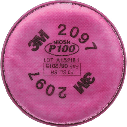 Pr&eacute;filtres pour respirateurs s&eacute;rie 2000, Filtre contre les particules, Vapeurs organiques/P100 Pryde Industrial Inc.