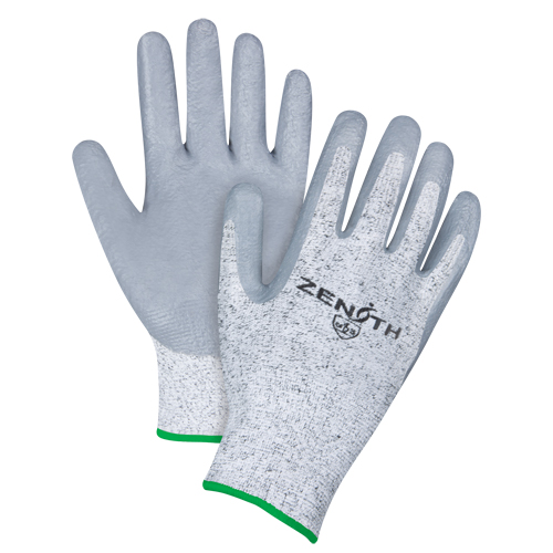 Gants &eacute;lastiques sans coutures r&eacute;sistants &agrave; la coupe, Taille Moyen/8, Calibre 13, Rev&ecirc;tement Nitrile, Enveloppe en PEHP, ANSI/ISEA 105 niveau 2/EN 388 niveau 3 Pryde Industrial Inc.