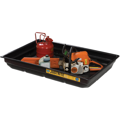 Plateau pour les d&eacute;versements EcoPolyBlend , 47,5" lo x 23" la x 5,5" h, Cap. de d&eacute;versement 20 gal. Pryde Industrial Inc.