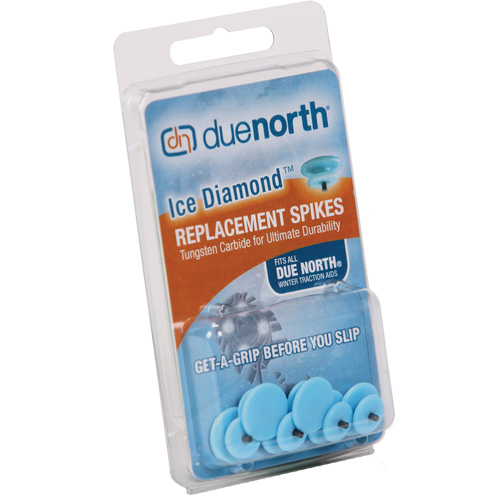 Replacement Ice Diamond Spikes for DueNorth&reg; Traction Aids Pryde Industrial Inc.