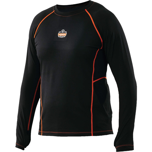 Maillots thermiques &agrave; manches longues, Hommes, Moyen, Noir Pryde Industrial Inc.