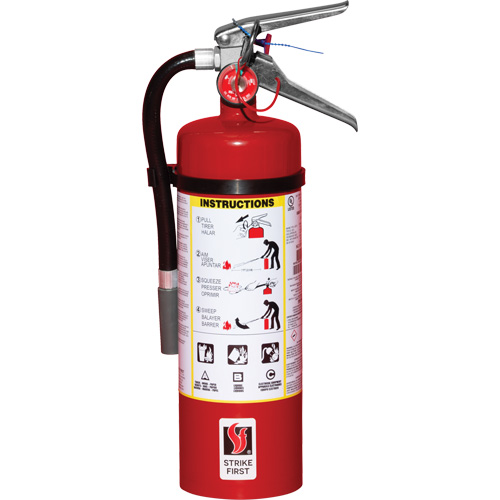 Extincteur d'incendie, ABC, Capacit&eacute; 5 lb Pryde Industrial Inc.