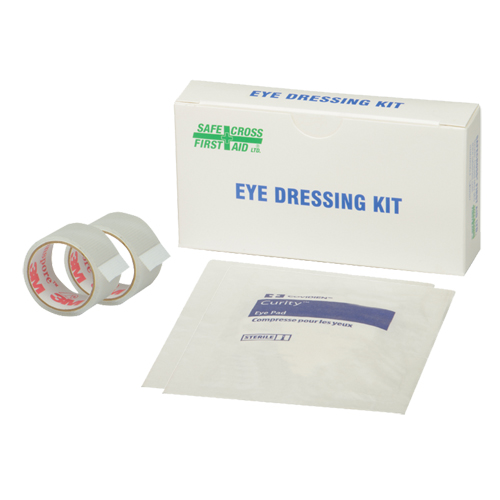 Trousse de pansements (2 tampons & ruban), Oculaire, Classe 1 Pryde Industrial Inc.