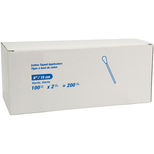 6" Cotton Tipped Applicators Pryde Industrial Inc.
