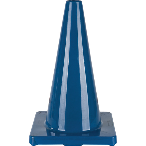 Coloured Traffic Cone, 18", Blue Pryde Industrial Inc.
