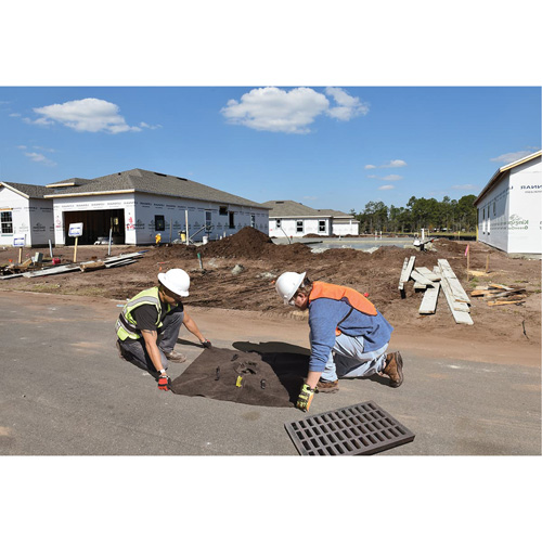Plus Ultra-Drain Guard&reg; Catch Basin Insert, Oil & Sediment, 48" L x 36" W Pryde Industrial Inc.