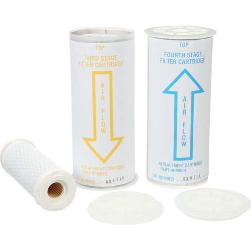Replacement Filter Kit, 50 CFM Capacity Pryde Industrial Inc.