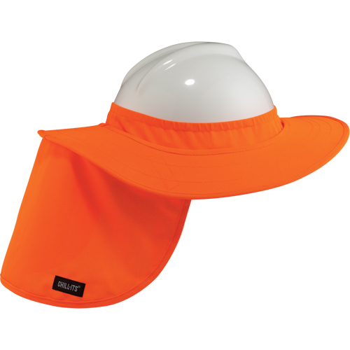Chill-Its&reg; 6660 Hard Hat Brims, Hi-Vis Orange Pryde Industrial Inc.