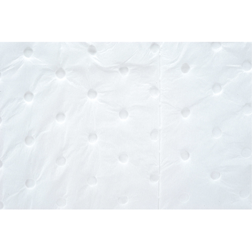 Industrial-Grade Fine Fibre Sorbent Rolls, Heavyweight, 150' L x 30" W, 70 gal. Absorbancy Pryde Industrial Inc.