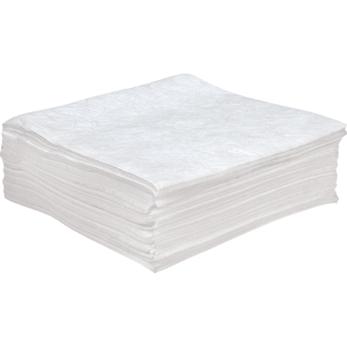Premium Anti Static Sorbent Pads, Oil Only, 30" x 30", 55 Gal. Absorbancy Pryde Industrial Inc.