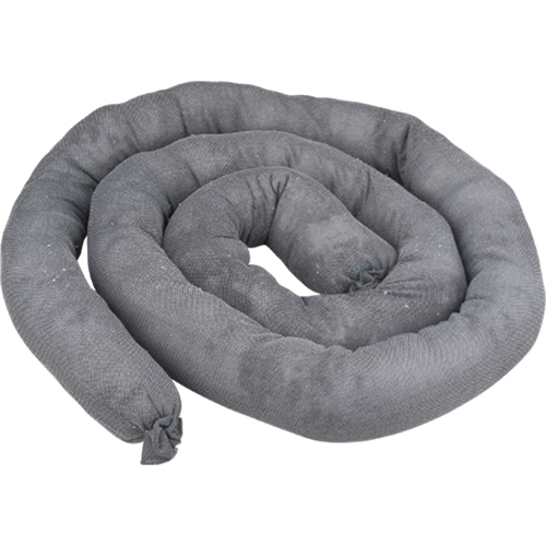 Remblais tubulaire absorbant, Universel, Absorption 65 gal., 3" la x 8' lo, Pqt de 20 Pryde Industrial Inc.