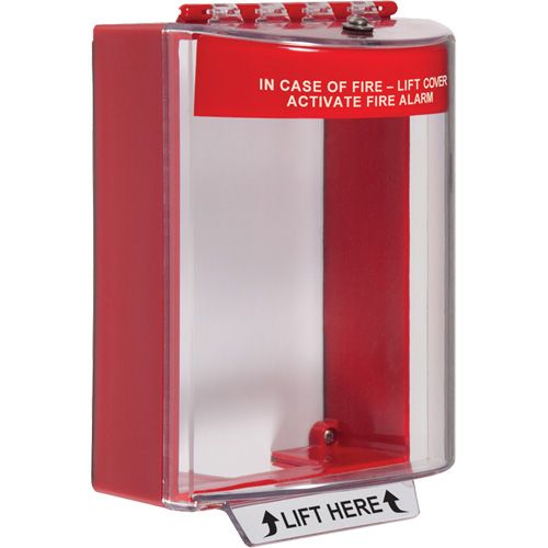 Couvercles pour alertes d'incendie Universal Stopper, En surface Pryde Industrial Inc.