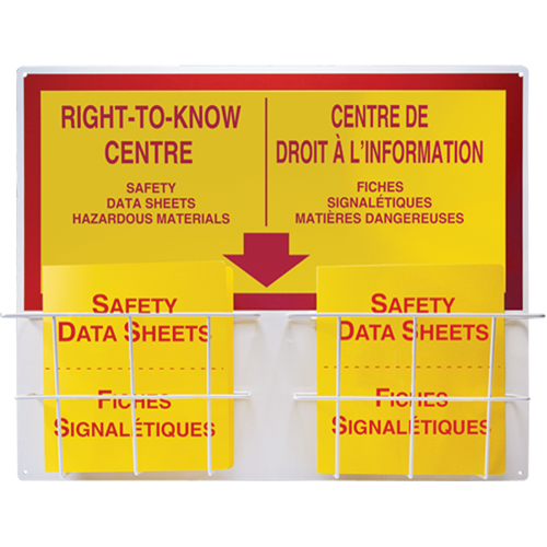 Basket Style Centre Boards, English & French, Binders Included Pryde Industrial Inc.
