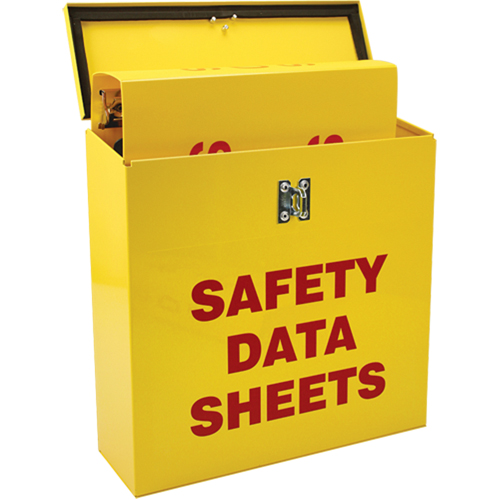 Safety Documents Job-Site Box, English, Binders Included Pryde Industrial Inc.