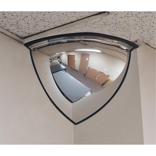 90° Dome Mirror, Quarter Dome, Open Top, 20" Diameter Pryde Industrial Inc.