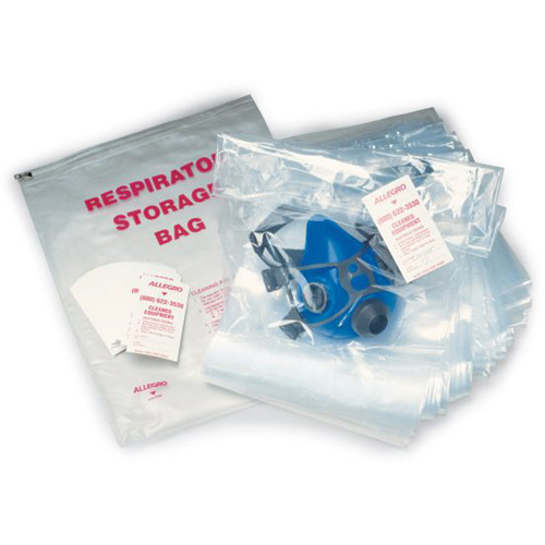 Sacs de rangement jetables pour la trousse de nettoyage pour respirateur 4002 ALLEGRO INDUSTRIES Pryde Industrial Inc.