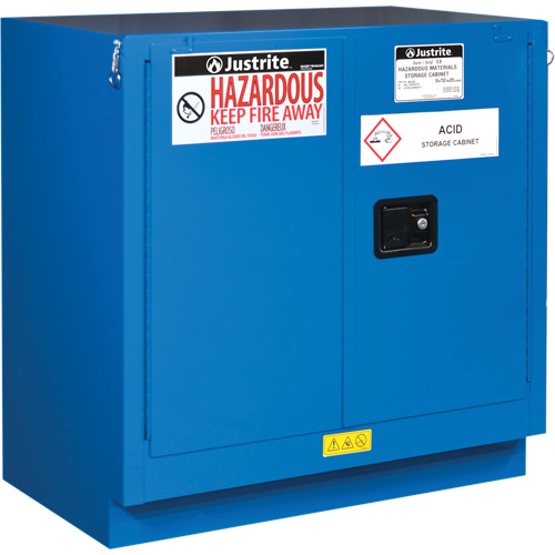 Armoires sous le comptoir pour rangement de mati&egrave;res dangereuses Sure-Grip Ex, 22 gal., 35" x 35" x 22" Pryde Industrial Inc.