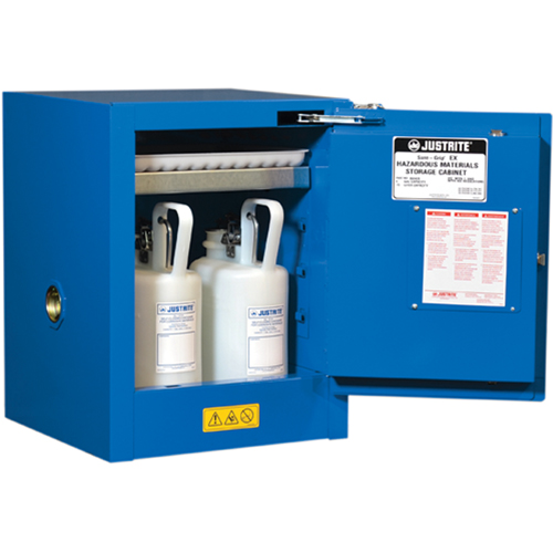 ChemCor&reg; Lined Hazardous Material Countertop Safety Cabinets, 4 gal., 17" x 22" x 17" Pryde Industrial Inc.
