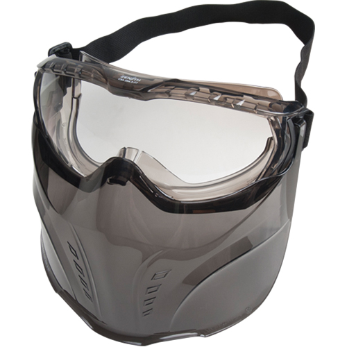 Lunettes &agrave; coques de s&eacute;curit&eacute; avec visi&egrave;re de s&eacute;rie Z2300, Lentille Transparent, Antibu&eacute;e, Ventilation Indirecte Pryde Industrial Inc.