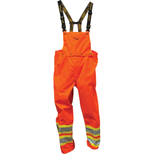 Safety Rainwear, 2X-Large, Polyester/PVC, Orange Pryde Industrial Inc.