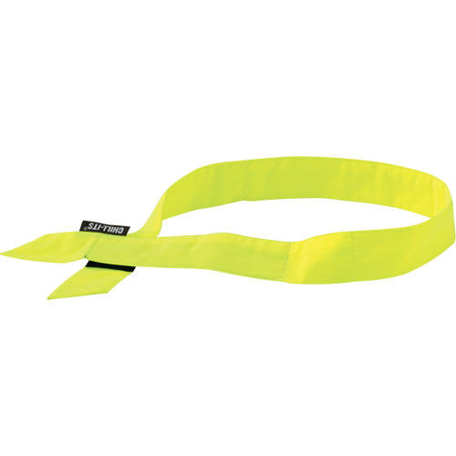 Foulard de refroidissement par &eacute;vaporation Chill-Its 6705, Jaune lime haute visibilit&eacute; Pryde Industrial Inc.