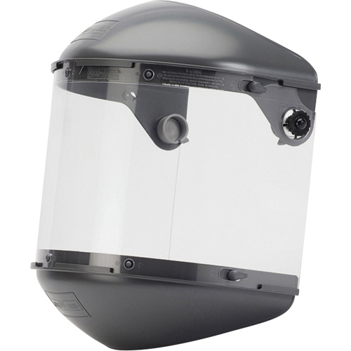 Fibre-Metal Dual 4" Crown High Performance Face Shield System, Propionate, Ratchet Suspension Pryde Industrial Inc.