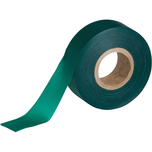 Flagging Tape, 1.188" W x 150' L, Green Pryde Industrial Inc.