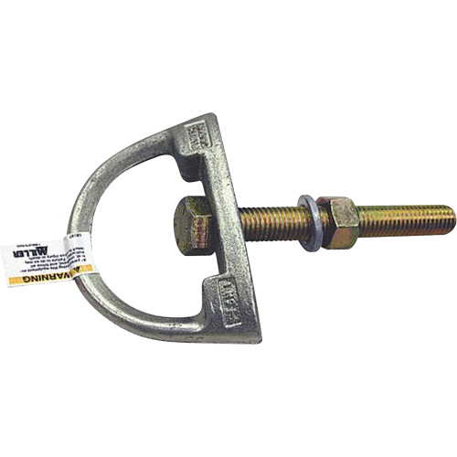 Sangle d'ancrage Miller avec avec quincaillerie, Anneau en D, Usage Permanent Pryde Industrial Inc.