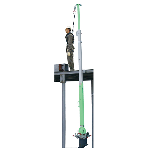 Poteau de protection contre les chutes portatif Advanced Pryde Industrial Inc.