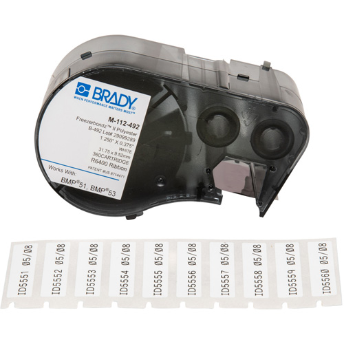 Low Temperature Label Maker Cartridge, Black Pryde Industrial Inc.