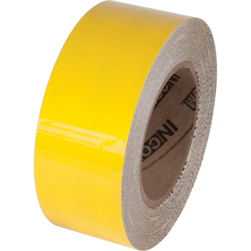 Tuff Mark&reg; Floor Marking Tape, 3" x 100', Polyester, Yellow Pryde Industrial Inc.