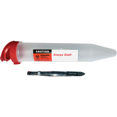 Conteneur pour objets tranchants Sharps Shaft Pryde Industrial Inc.