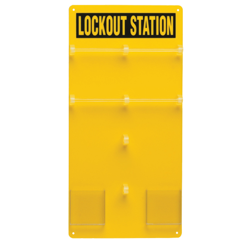 Lockout Board, 24 Padlock Capacity, Padlocks Not Included Pryde Industrial Inc.
