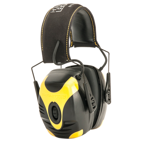Impact&reg; Pro Industrial Earmuffs, Headband, 30 NRR dB Pryde Industrial Inc.
