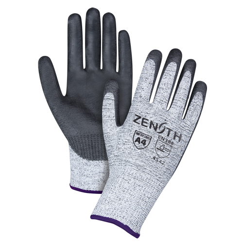 Gants &eacute;lastiques sans coutures r&eacute;sistants &agrave; la coupe, Taille 6/T-petit, Calibre 13, Rev&ecirc;tement Polyur&eacute;thane, Enveloppe en PEHP, ANSI/ISEA 105 niveau 4/EN 388 niveau 5 Pryde Industrial Inc.
