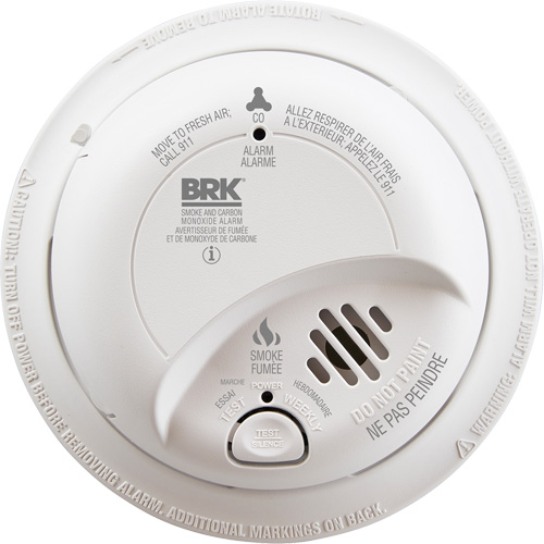 Ionization Smoke & Carbon Monoxide Combination Alarm, Battery Operated/Hardwired Pryde Industrial Inc.