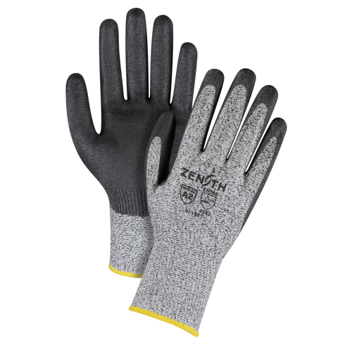 Gants &eacute;lastiques sans coutures r&eacute;sistants &agrave; la coupe, Taille Petit/7, Calibre 13, Rev&ecirc;tement Polyur&eacute;thane, Enveloppe en PEHP, ANSI/ISEA 105 niveau 2/EN 388 niveau 3 Pryde Industrial Inc.