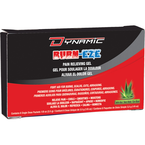 Dynamic Burn-Eze Relieving Gel, Gel, Class 2 Pryde Industrial Inc.