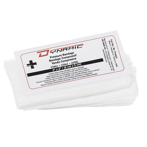 Dynamic Compress Bandage, 2" L x 2" W Pryde Industrial Inc.