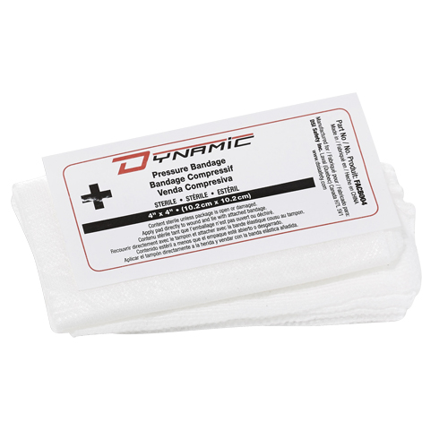 Dynamic Compress Bandage In Box, 4" L x 4" W Pryde Industrial Inc.