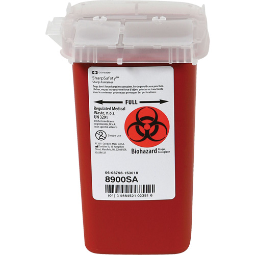 Contenant phl&eacute;botomie Sharps Dynamic, Capacit&eacute; de 1 L Pryde Industrial Inc.