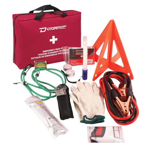 Trousse de premiers soins pour urgence routi&egrave;re Dynamic, Dispositif m&eacute;dical Classe 1, Sac en nylon Pryde Industrial Inc.