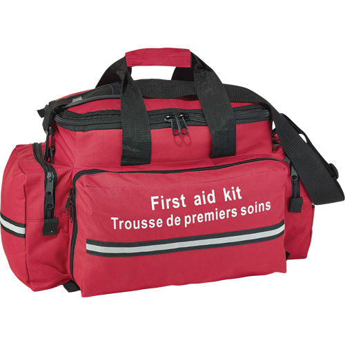 Trousse de premiers soins de trauma pour premier r&eacute;pondant Dynamic, Dispositif m&eacute;dical Classe 1, Sac en nylon Pryde Industrial Inc.